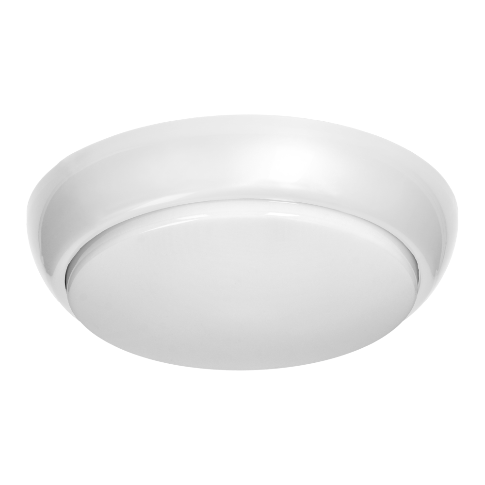 KOKO luminaire 2xE27, 2x40W, white-polypropylene, matt PC diffuser, IP44, IK10