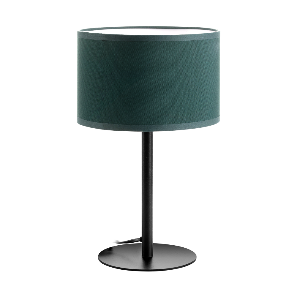 ROLLO bedside lamp, max. power 1x60W, bottle green colour