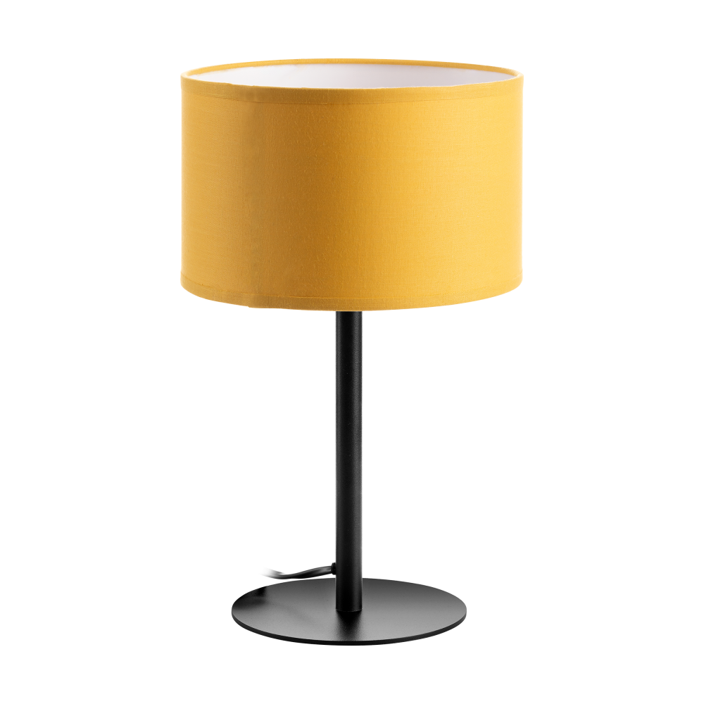 ROLLO bedside lamp, max. power 1x60W, mustard yellow