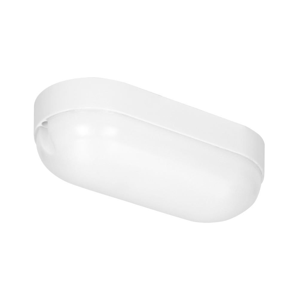 RISMO LED OVAL 7W bulkhead lamp, 630lm, IP65, IK08, 4000K