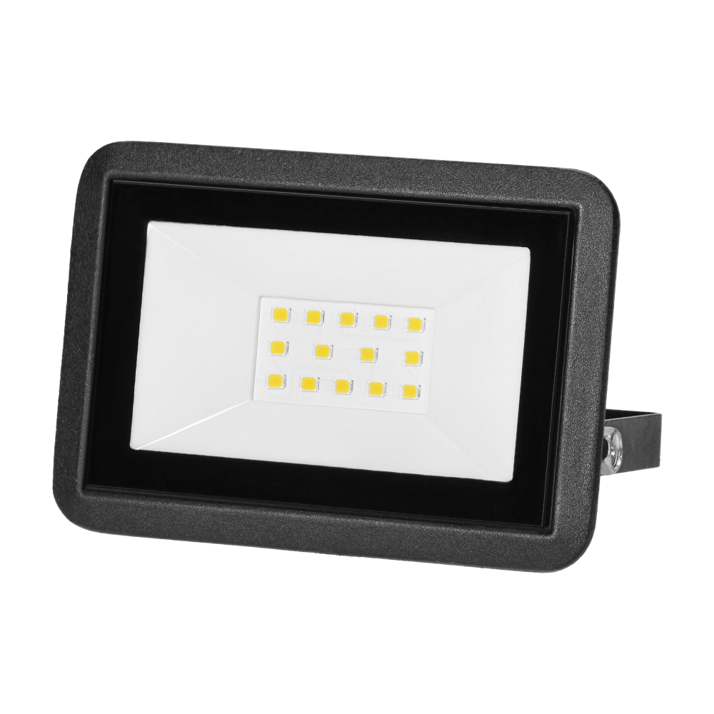 FARO LED floodlight 10W, 800lm, IP65, 4000K, aluminum + glass