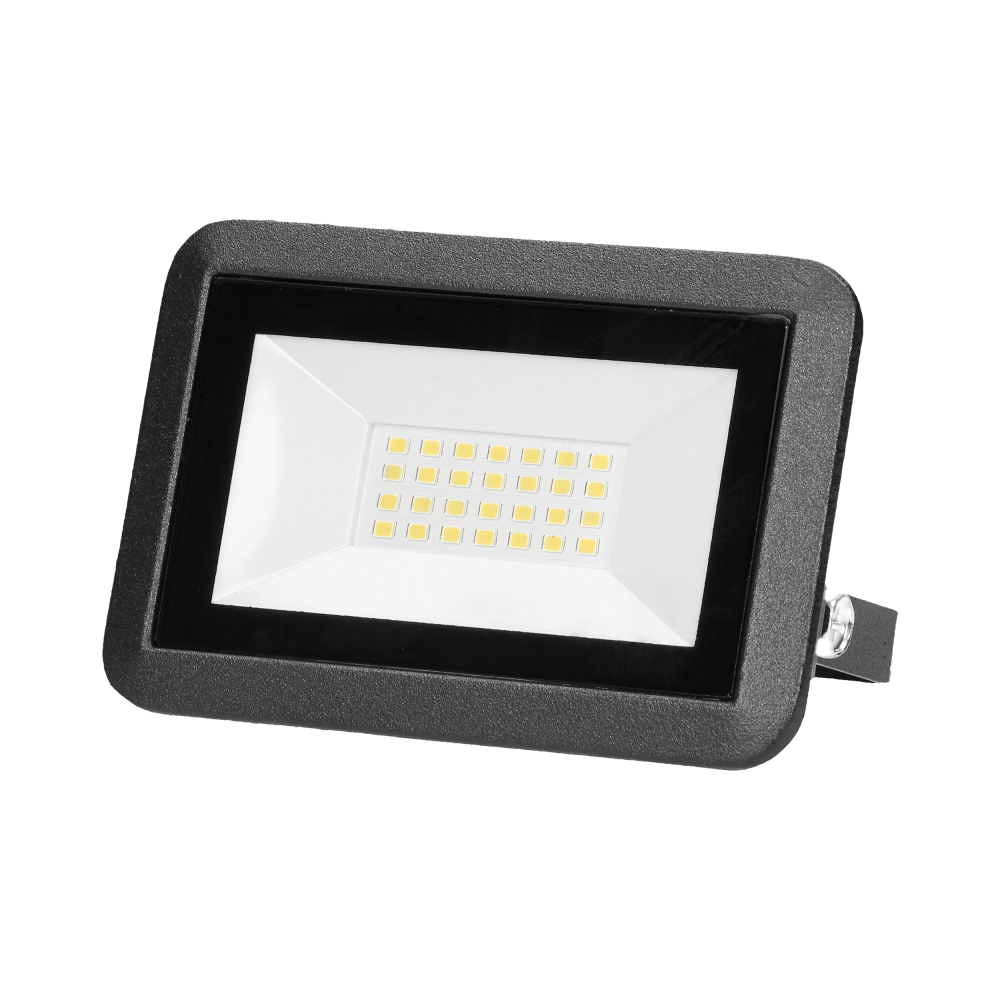 FARO LED floodlight 20W, 1600lm, IP65, 4000K, aluminum + glass