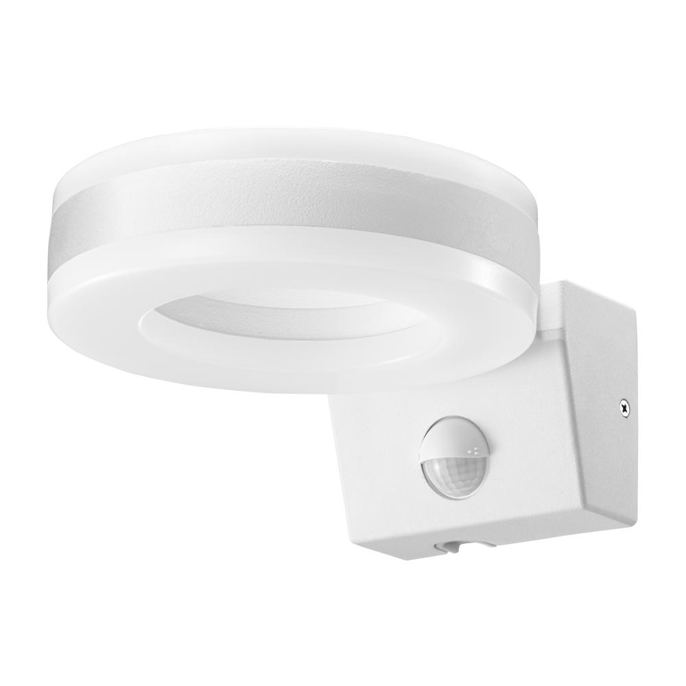 HOWLIT LED 20W, garden luminaire with motion sensor, 1800lm, IP65, 4000K, white