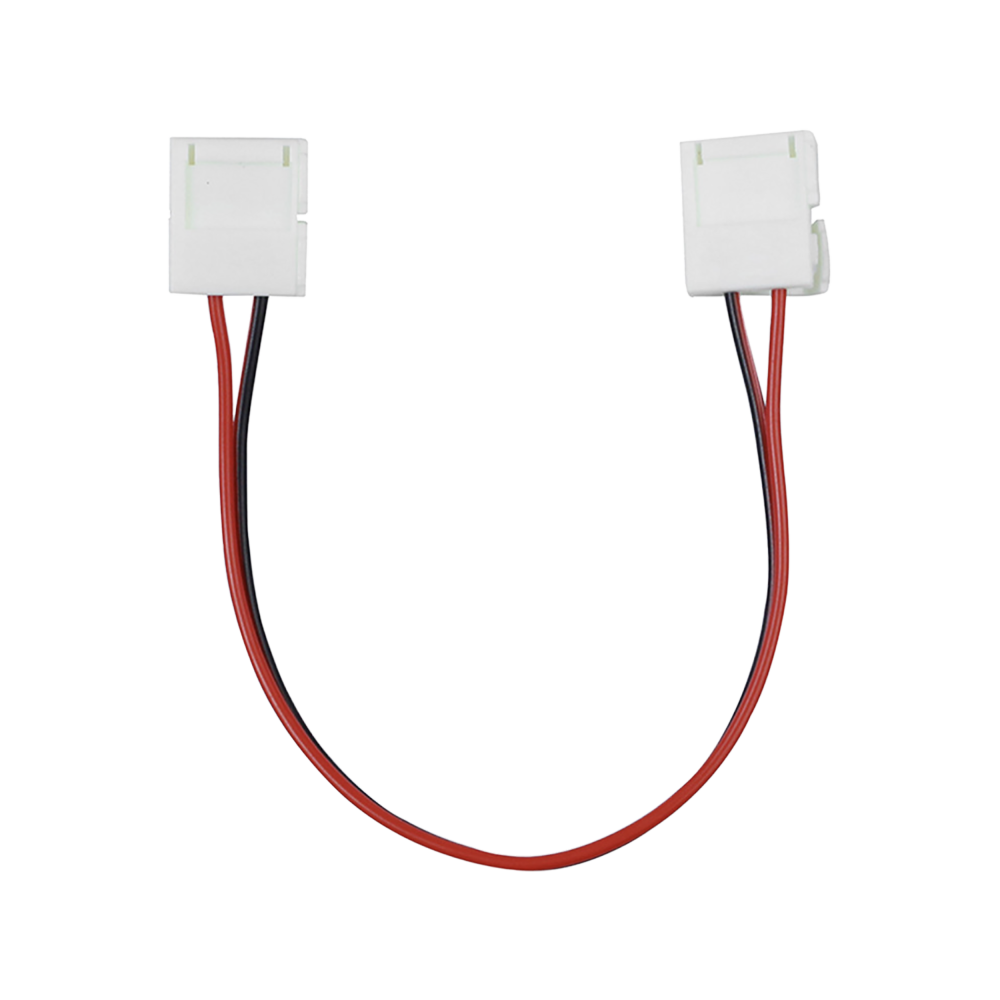 Double-sided LED connector 8mm, with a cable