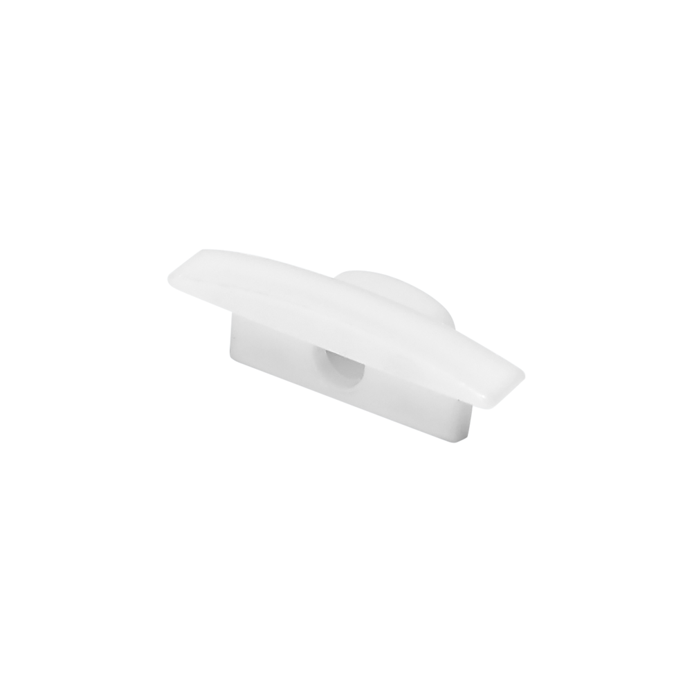 End cap for recessed profile, AD-LP-6505 series, white, set of 50 pcs.