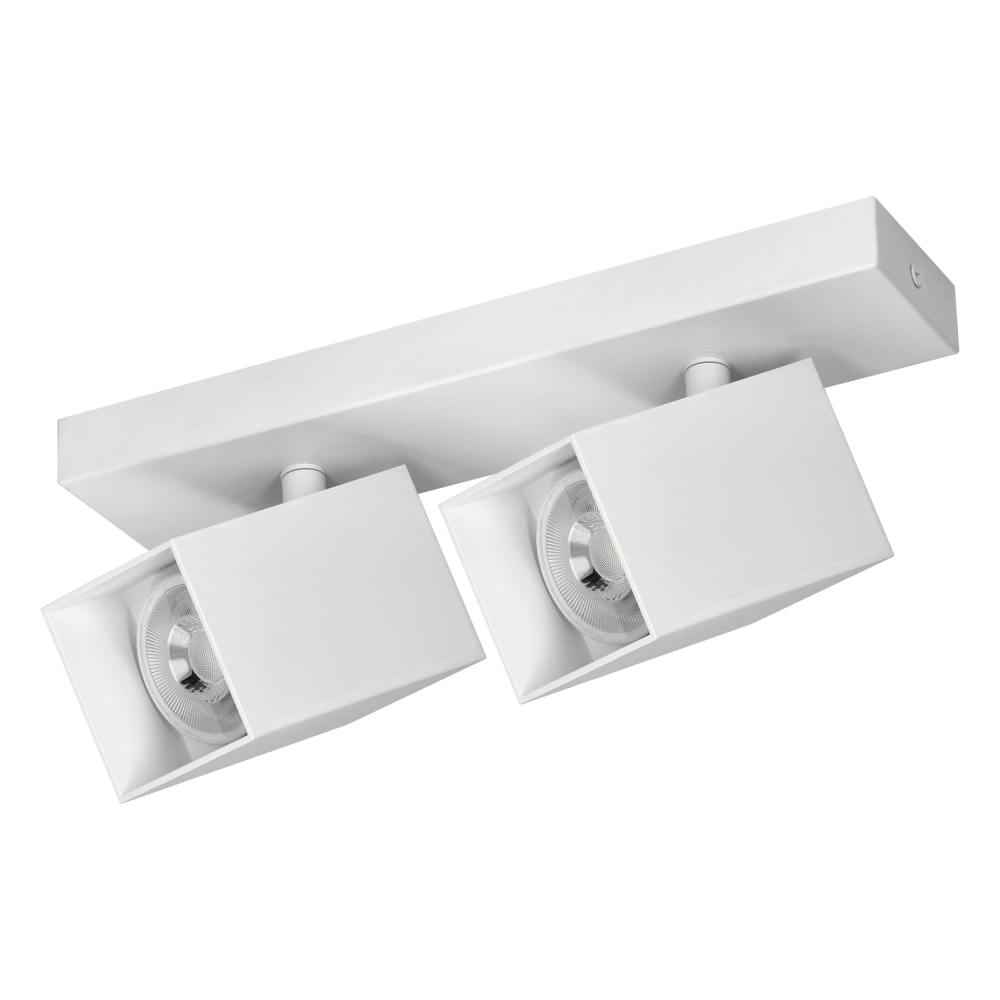 KUBAR SP 2, wall and ceiling luminaire, 2xGU10, IP20, white