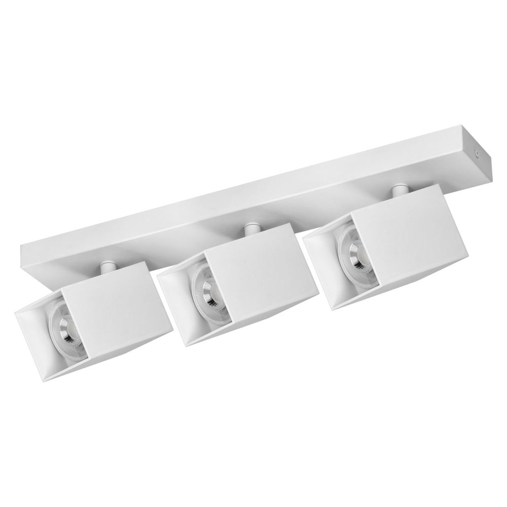 KUBAR SP 3, wall and ceiling luminaire, 3xGU10, IP20, white