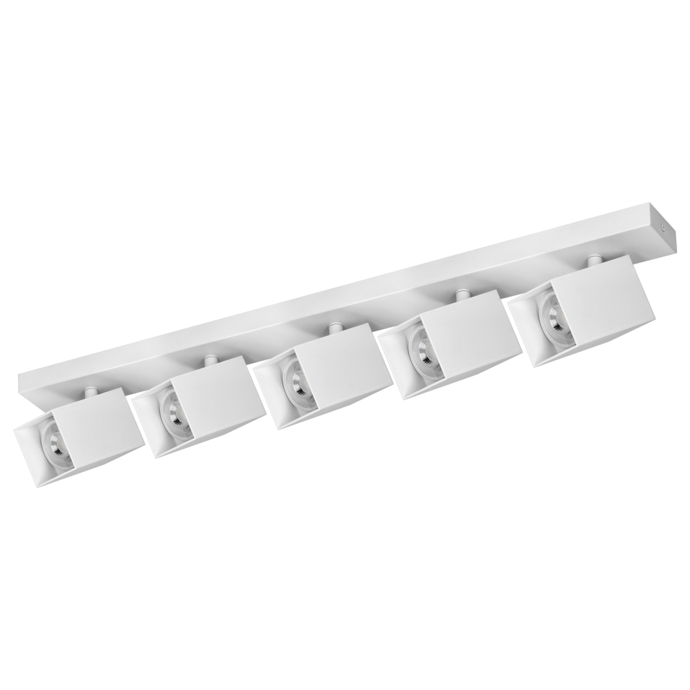 KUBAR SP 5, wall and ceiling luminaire, 5xGU10, IP20, white