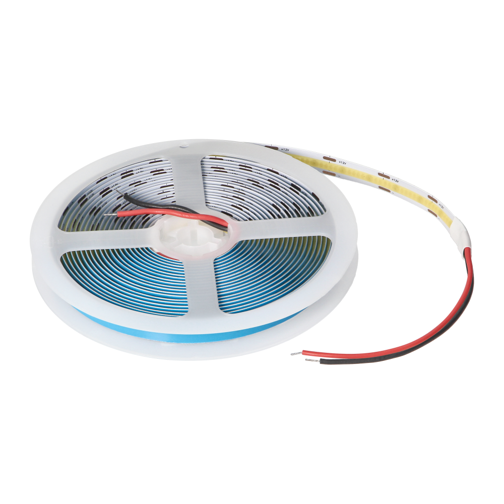 LED COB strip 12V, 480L/m, 10W/m, IP20, 6000K, 5m