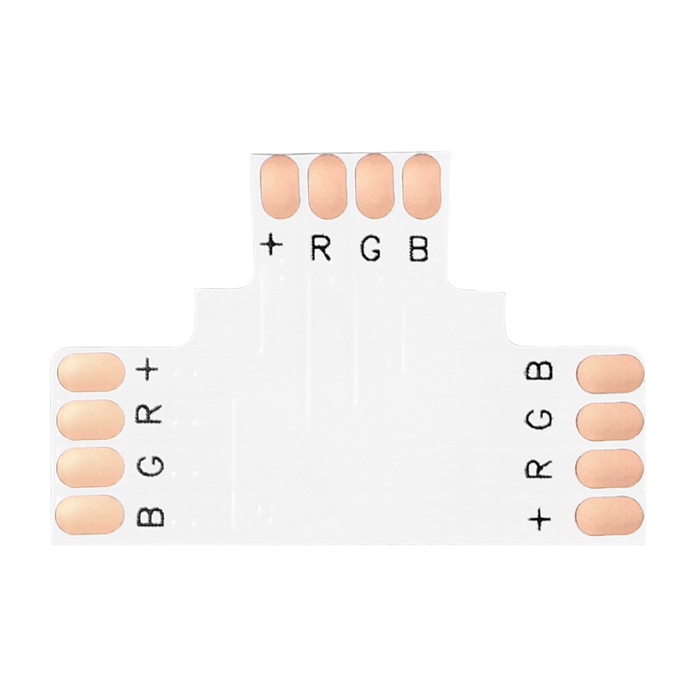 LED RGB connector 10mm, type "T"