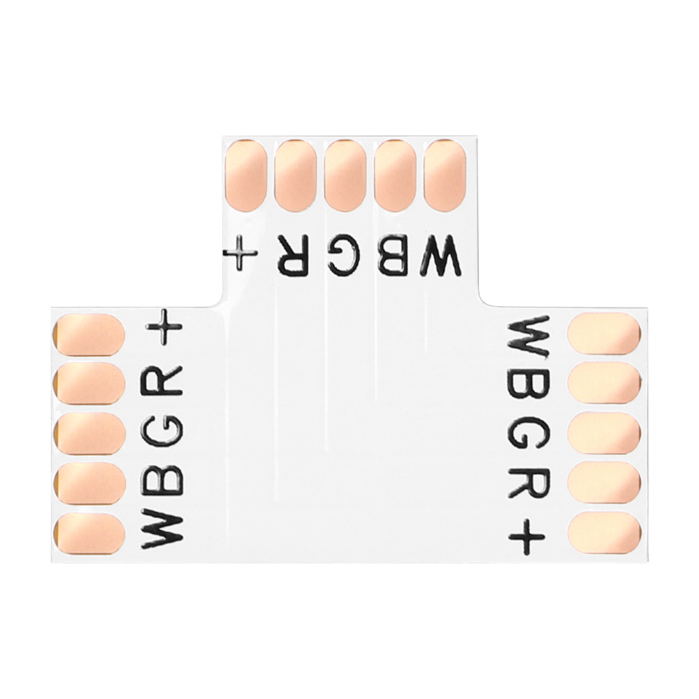 Złączka LED RGBW 12mm, trójnik "T"