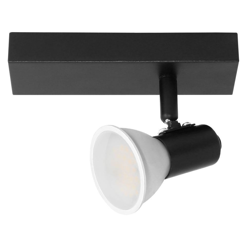 RIO SP 1 wall and ceiling light, GU10 max. 60W, IP20, black