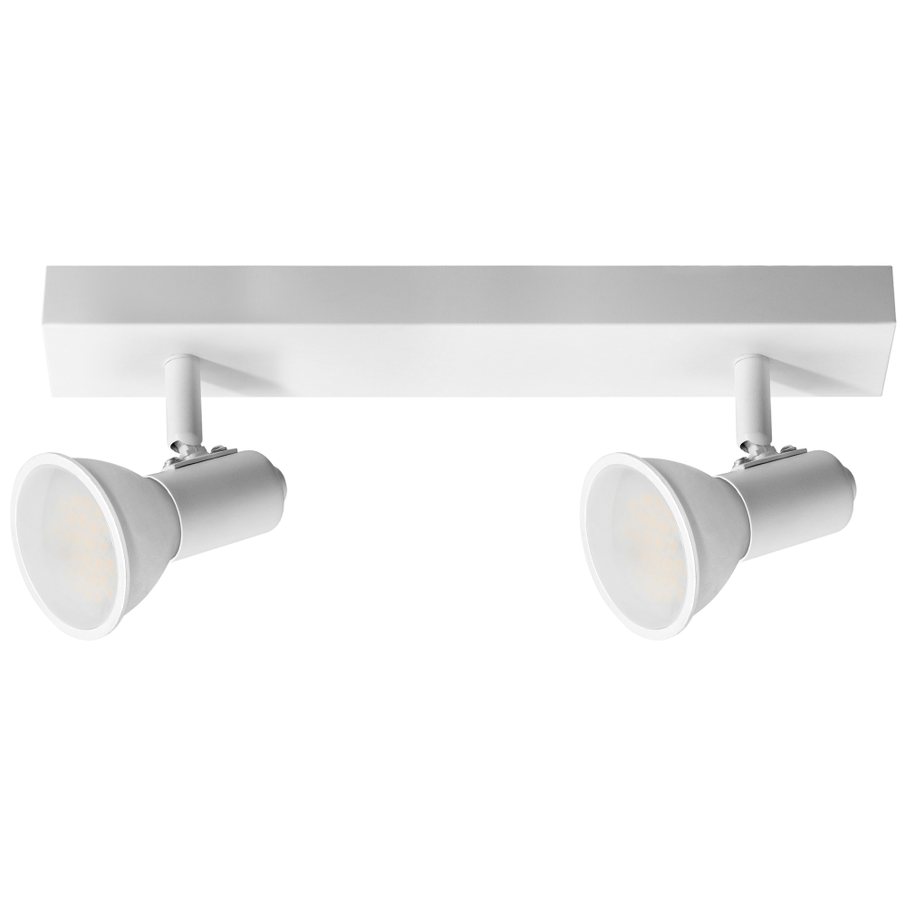 RIO SP 2 wall and ceiling light, GU10 max. 2x60W, IP20, white