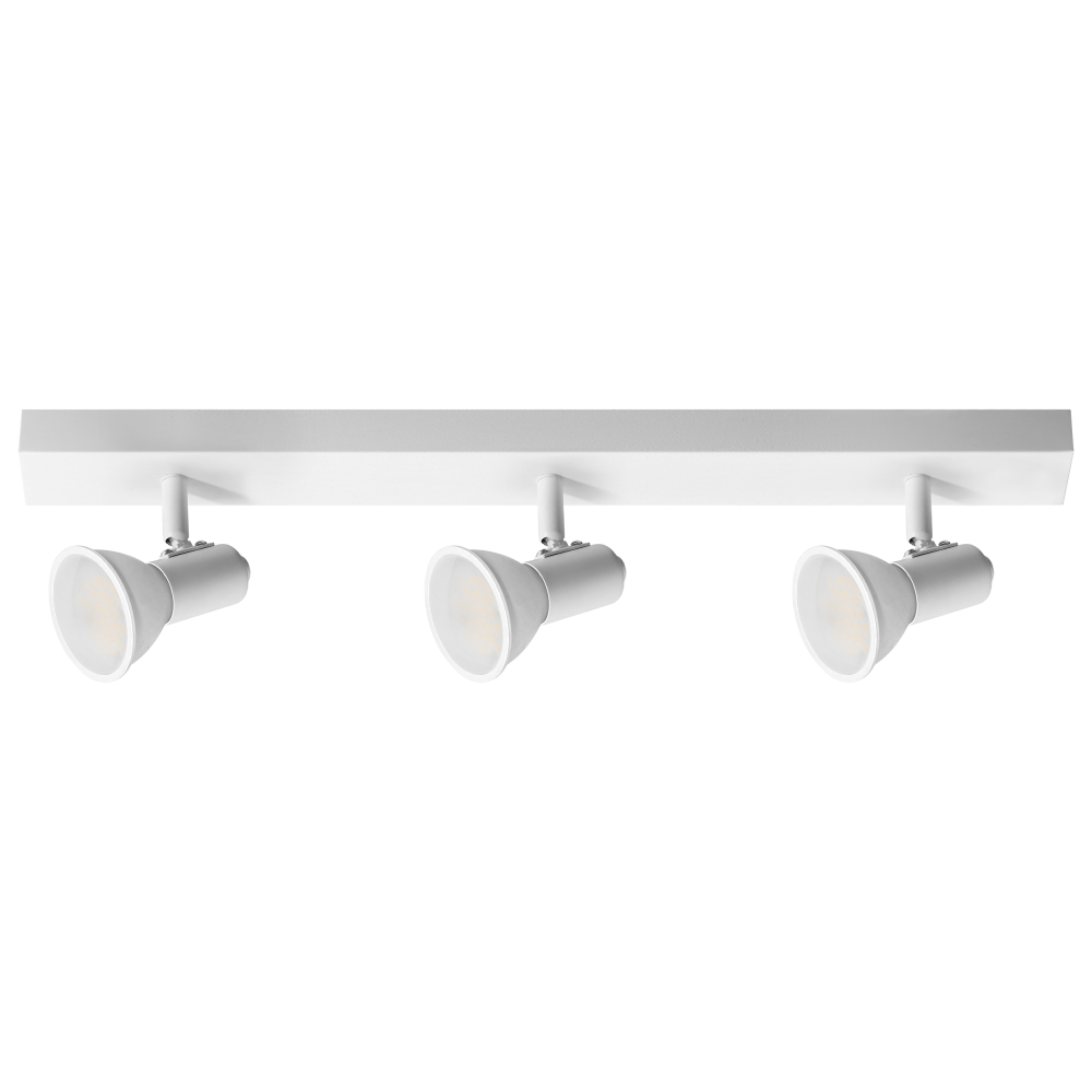 RIO SP 3 wall and ceiling light, GU10 max. 3x60W, IP20, white