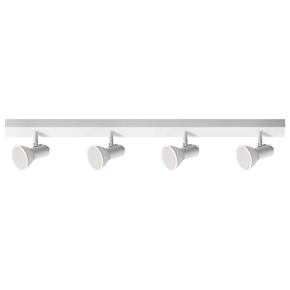 RIO SP 4 wall and ceiling light, GU10 max. 4x60W, IP20, white