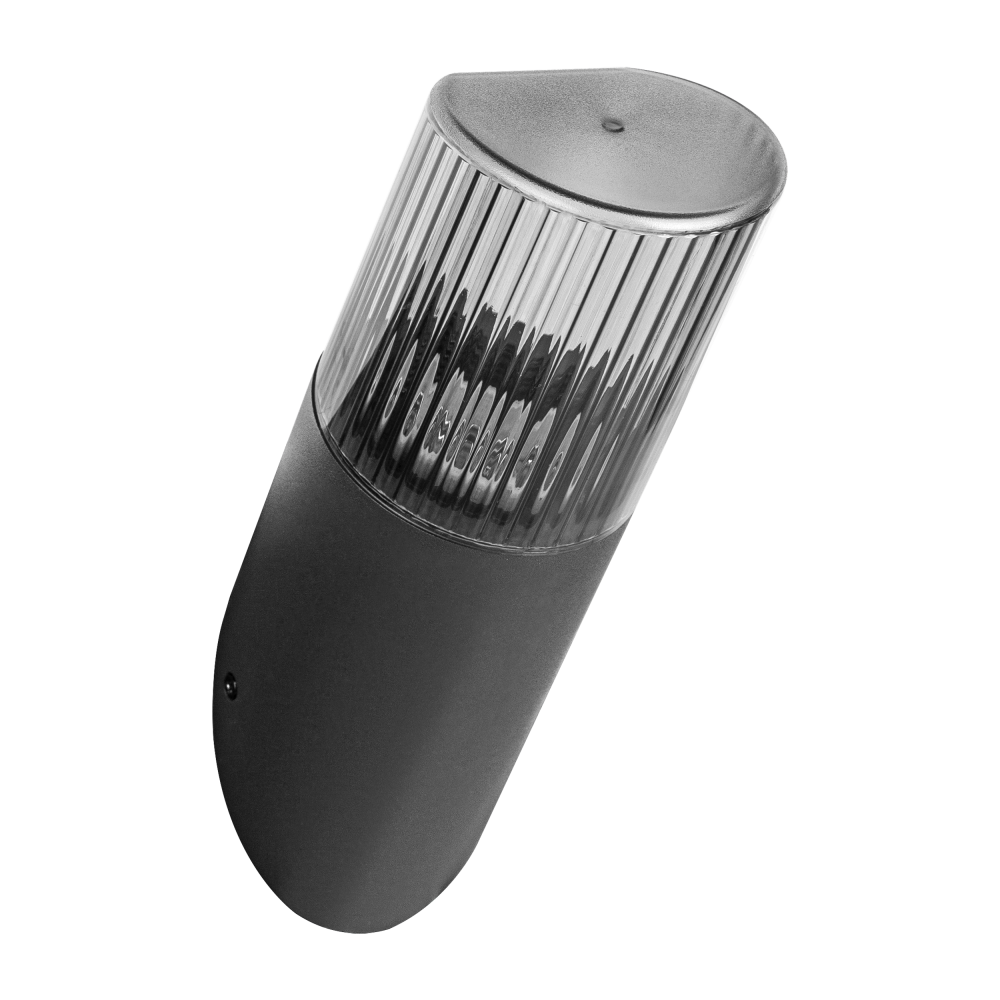 PEONIA garden luminaire, E27, max. 15W, IP54, slanted, black