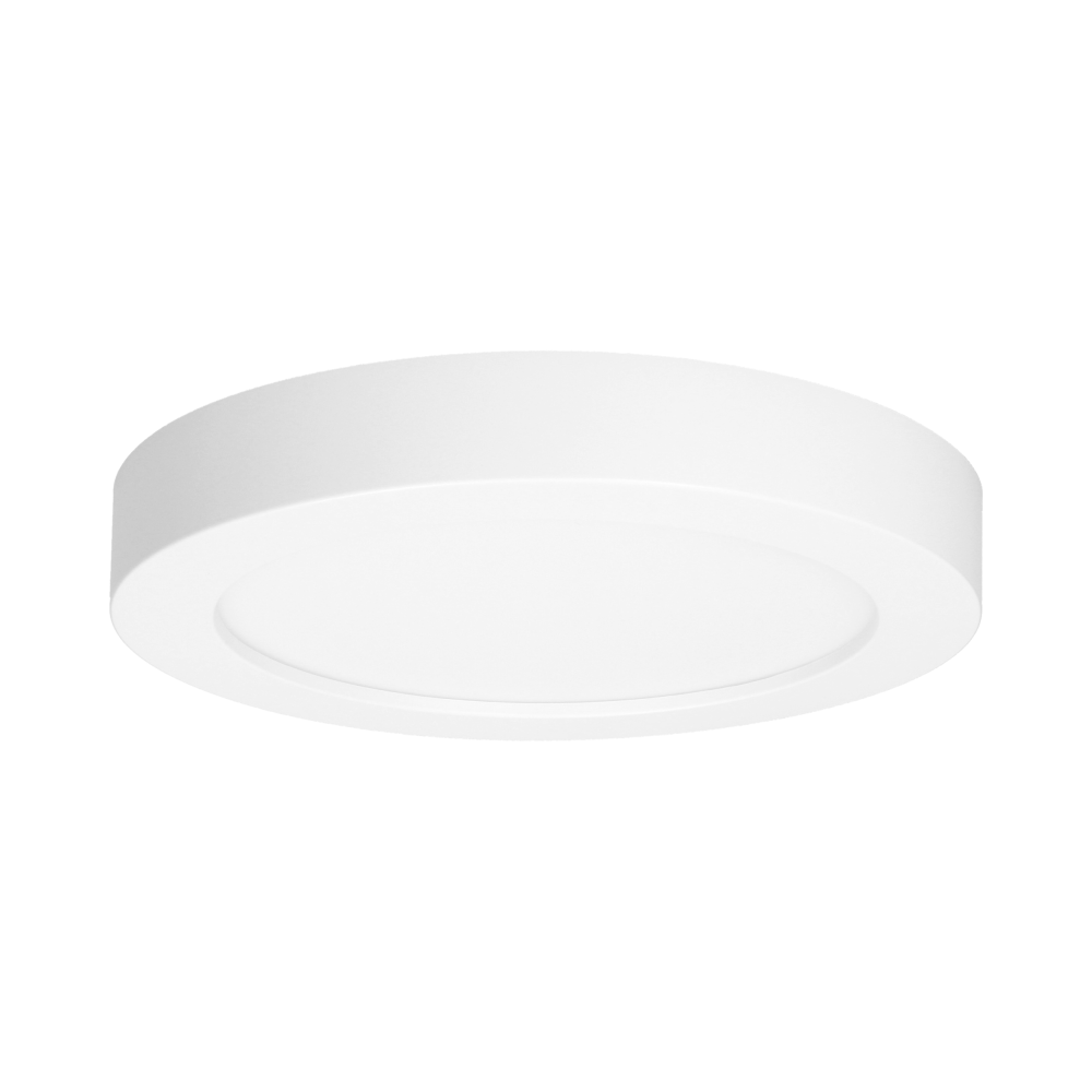 CITY LED 24W downlight, surface-mounted, round, 1900lm, 3000K, white, built-in LED driver