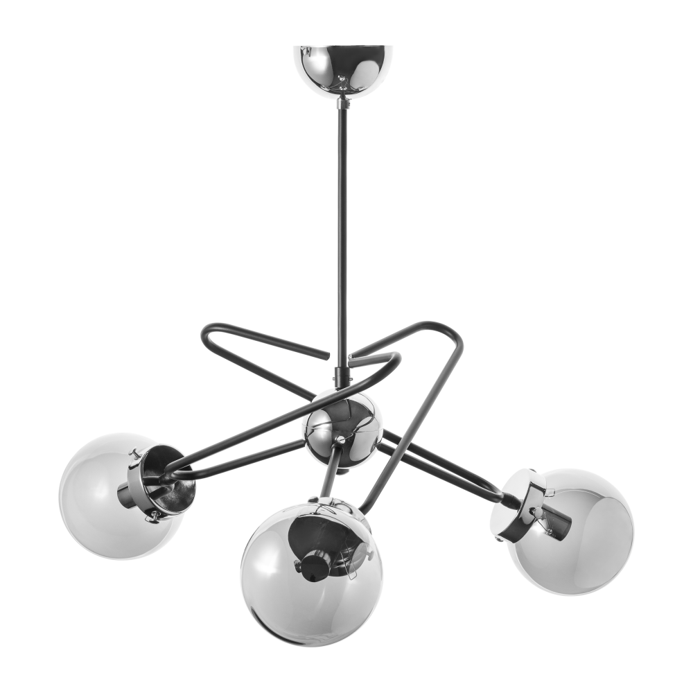 GALAKSI 3P, lampa wisząca, E14  max. 3x 40W, chrom