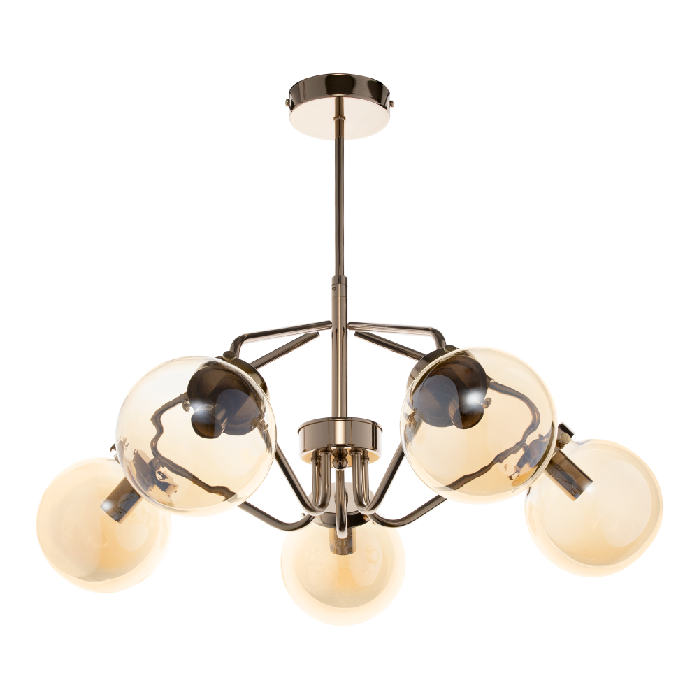 BULAT 5P, pendant lamp, E14 max. 5x40W, gold