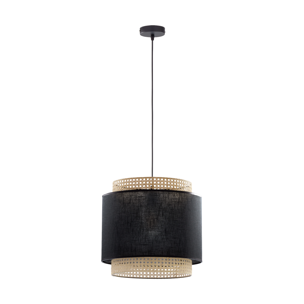 LANA 380 1P, pendant lamp, E27 max.60W, black