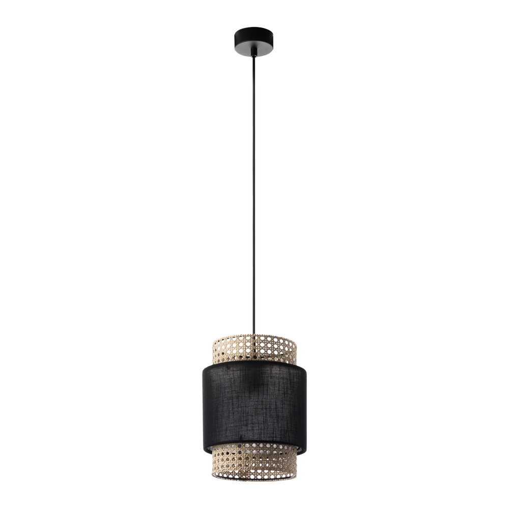 LANA 200 1P, pendant lamp, E27 max.60W, black