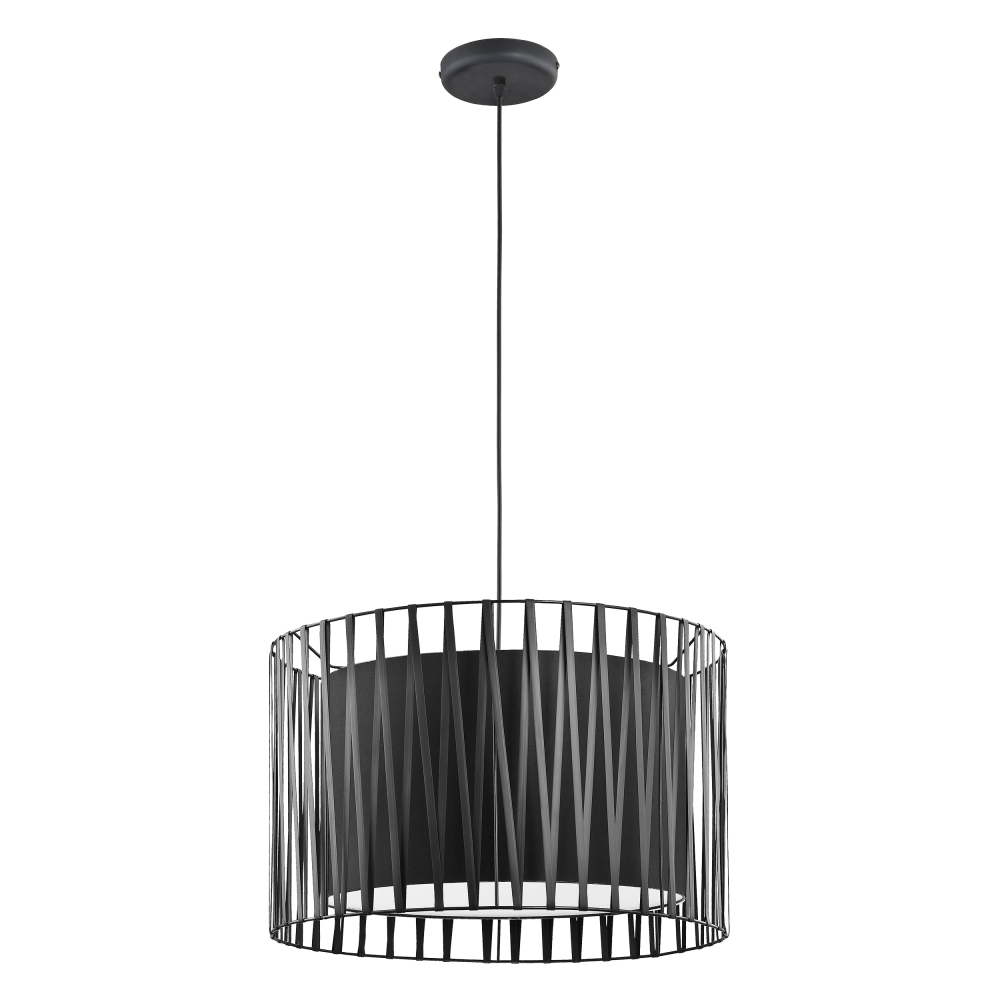 NAVI 500 3P, pendant lamp, E27 max.60W, black