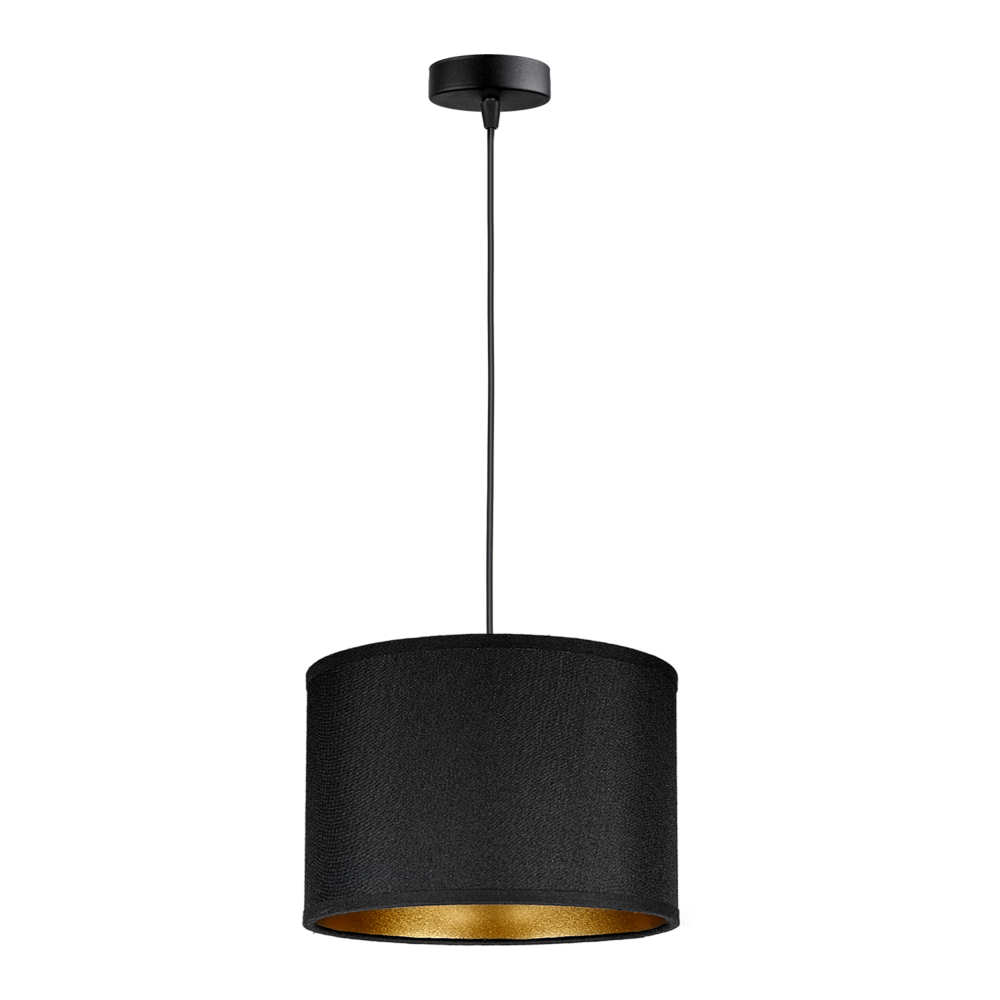 KYLO 200 1P E27, pendant light, max. 60W, black