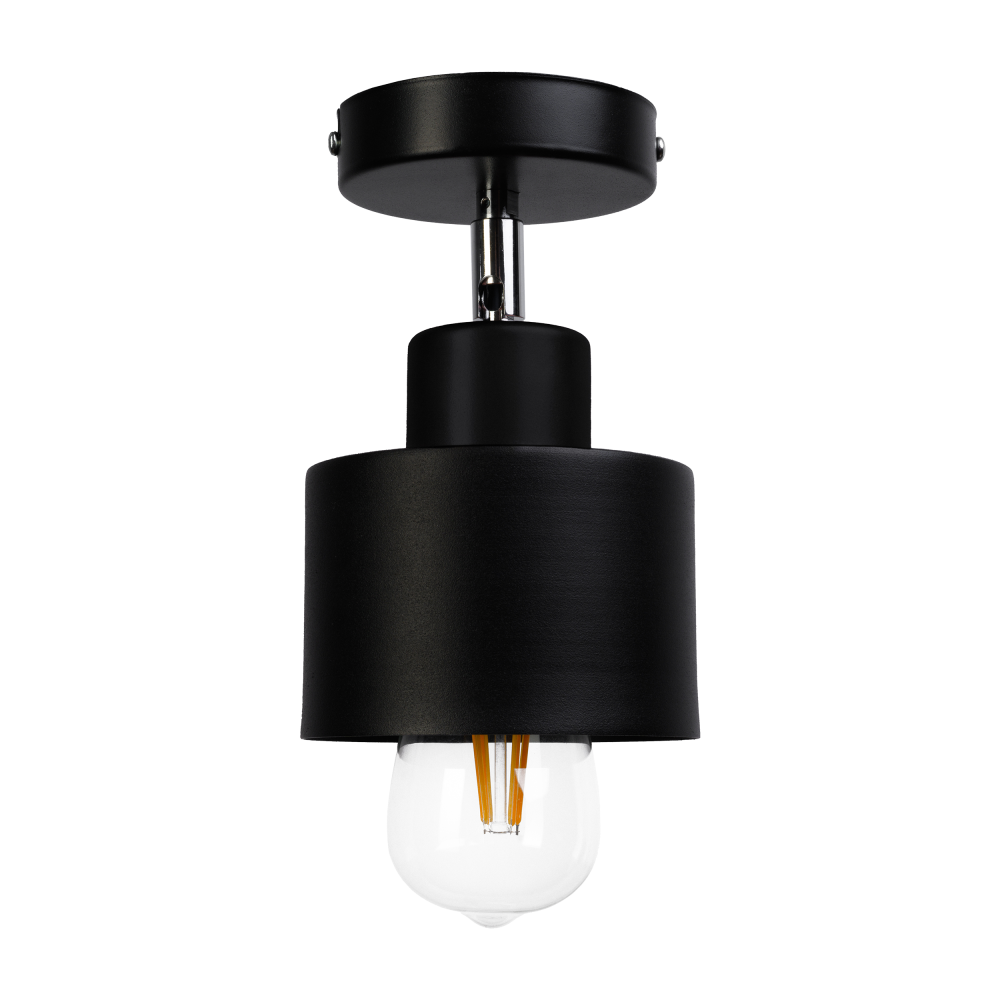 LISA wall lamp, max. power 60W, E27, black