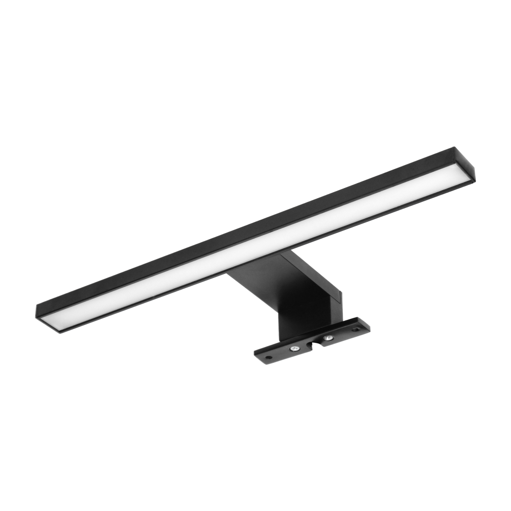 NORTES LED 5W, lampa nad lustro, 320lm, 4000K, dł. 30 cm, aluminium, czarna